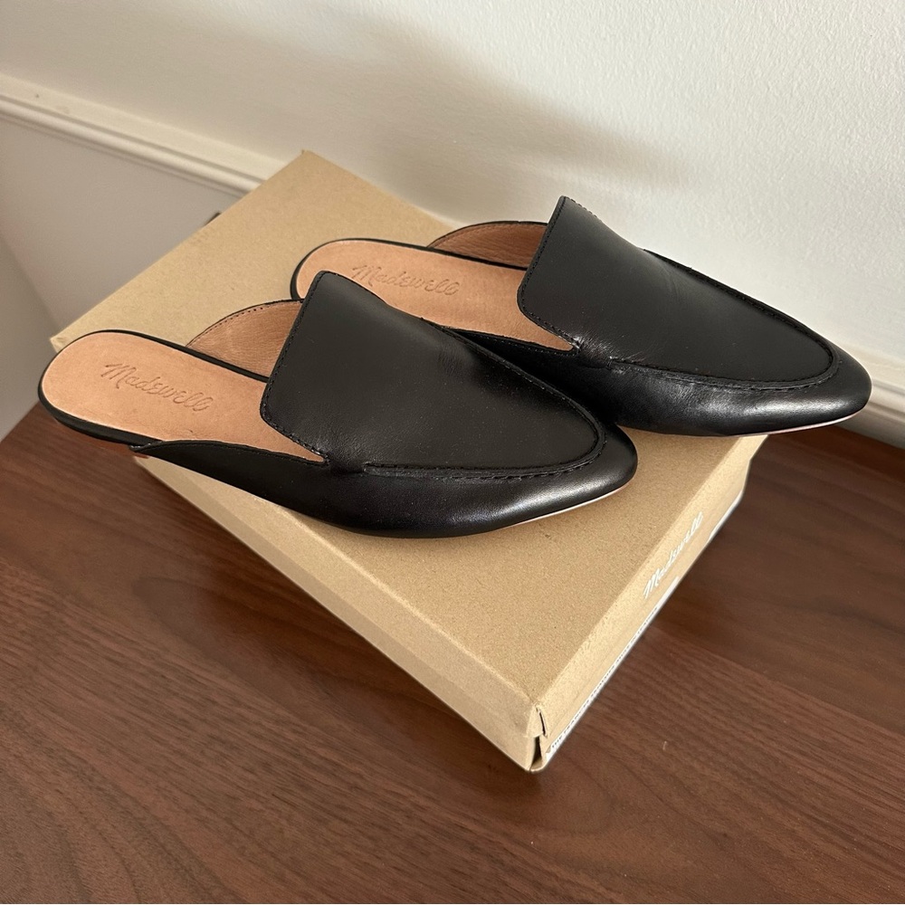 The Frances Skimmer Mule in Leather